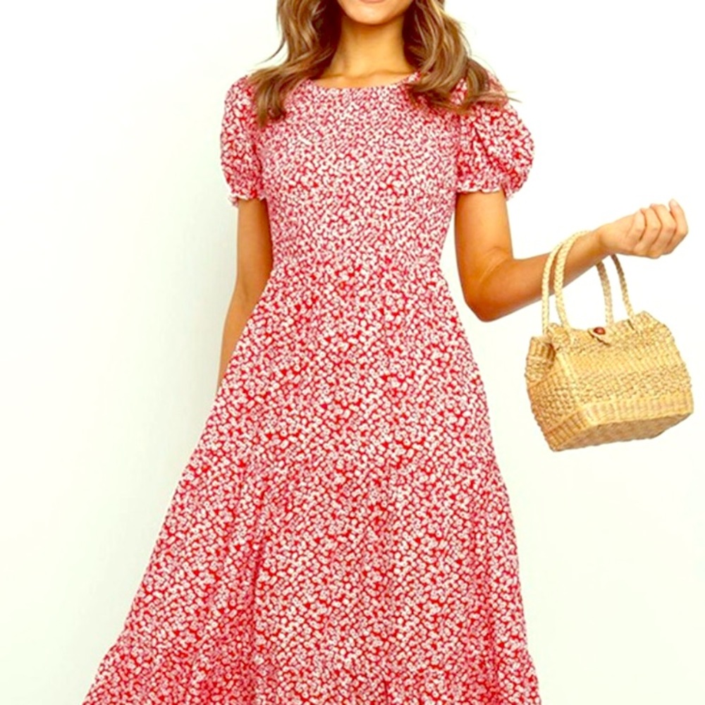 Feminine Floral Dress